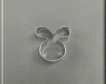 2" Mini Easter Bunny Rabbit Face  Metal Cookie Cutter #NM6079