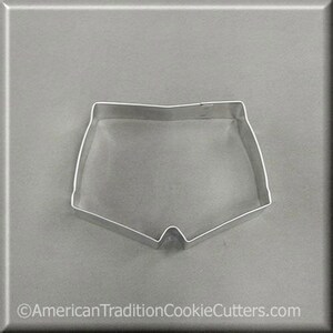3.5" Shorts or Swim Trunks Metal Cookie Cutter #NA8208