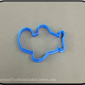 4&quot; Airplane 3D Printed Cookie Cutter #P8155