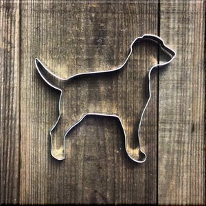 5.5&quot; Labrador Retriever Metal Cookie Cutter #NA6048