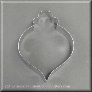 4.25" Christmas Ornament Metal Cookie Cutter #NA1061