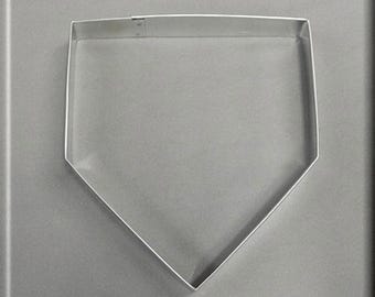 5.5" Home Plate Metal Cookie Cutter #NA8255a