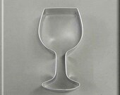 4 quot Wine Glass Metal Cookie Cutter NA8165