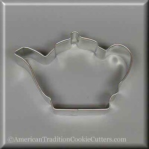3.5&quot; Teapot Metal Cookie Cutter #NA8015
