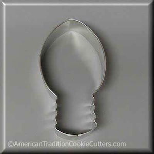 4.5" Light Bulb Metal Cookie Cutter #NA1019