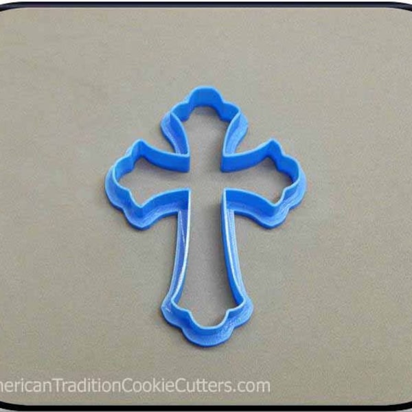 4" Cross 3D Printed Cookie Cutter #P2004