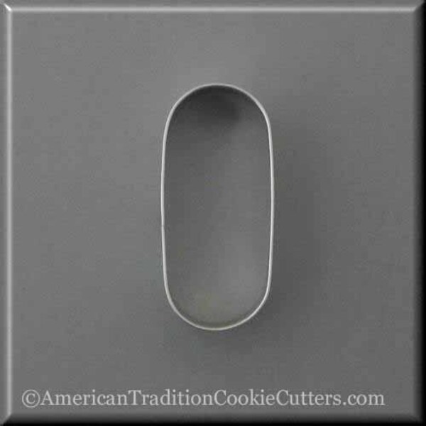 3.5" Oval Biscuit  Metal Cookie Cutter #NA9178