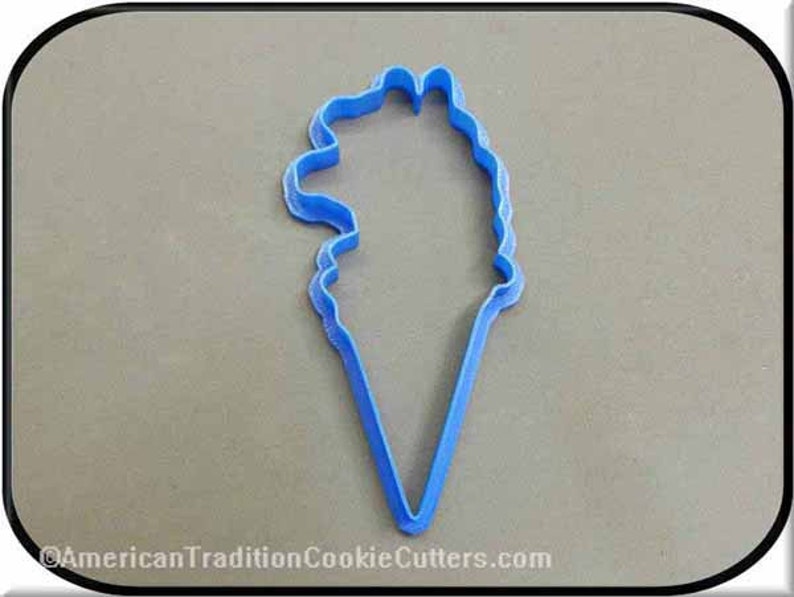 5 Llama Ice Cream Cone 3D Printed Cookie Cutter #P8080