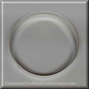 5&quot; Round Circle Biscuit Metal Cookie Cutter #NA9129