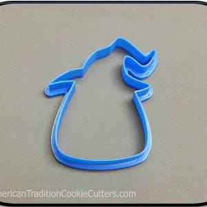 4&quot; Candy Corn Witch 3D Printed Cookie Cutter #P3002