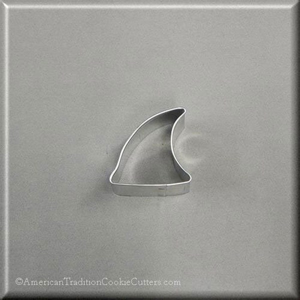 2" Mini Shark Fin Metal Cookie Cutter #NM6077