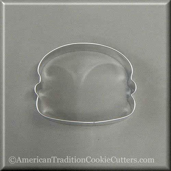 3.5" Hamburger Metal Cookie Cutter #NA8155