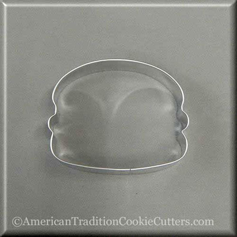 3.5" Hamburger Metal Cookie Cutter #NA8155 image 1