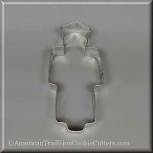 4.75&quot; Graduation Graduate Metal Cookie Cutter #NA8019