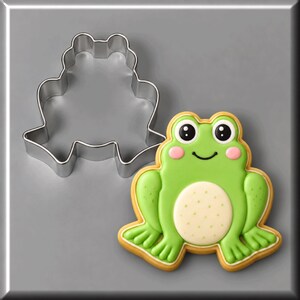 3" Frog Metal Cookie Cutter #NA6042