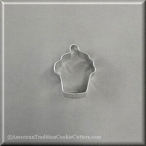 2" Mini Cupcake Metal Cookie Cutter #NM8184