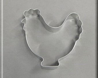 4" Chicken Hen Metal Cookie Cutter #NA6091