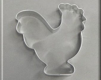 4.25" Rooster Metal Cookie Cutter #NA6090