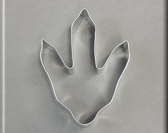 4" Dinosaur Foot Print Metal Cookie Cutter #NA6085