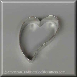 3&quot; Folk Heart Metal Cookie Cutter #NA4009