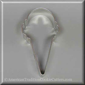4&quot; Ice Cream Cone Metal Cookie Cutter #NA8067