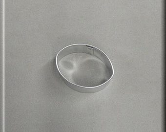 2" Mini Football Metal Cookie Cutter #NM8004