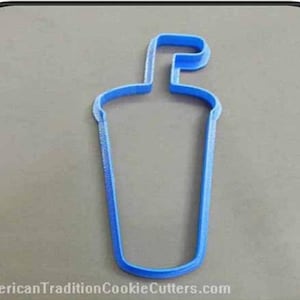 5&quot; Soda Pop Fountain Drink 3D Printed Cookie Cutter #P8087