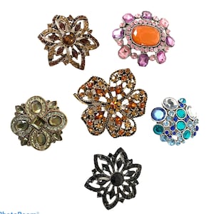 Vintage Crystal Pendants Circa 1980’s and Older