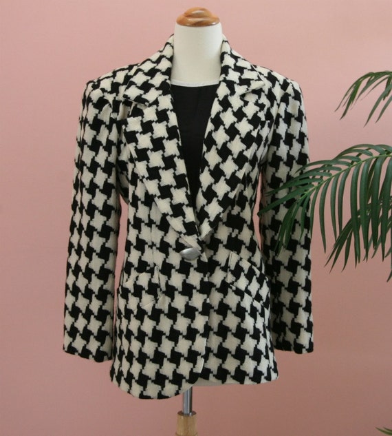 checkerboard blazer