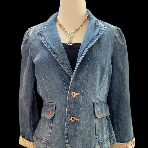 Tommy Hilfiger Size 8 Stone Washed Jean Jacket