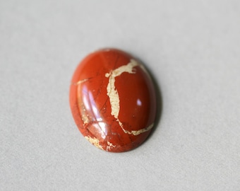 Red Jasper Cabochon 30x22MM Oval Qty 1