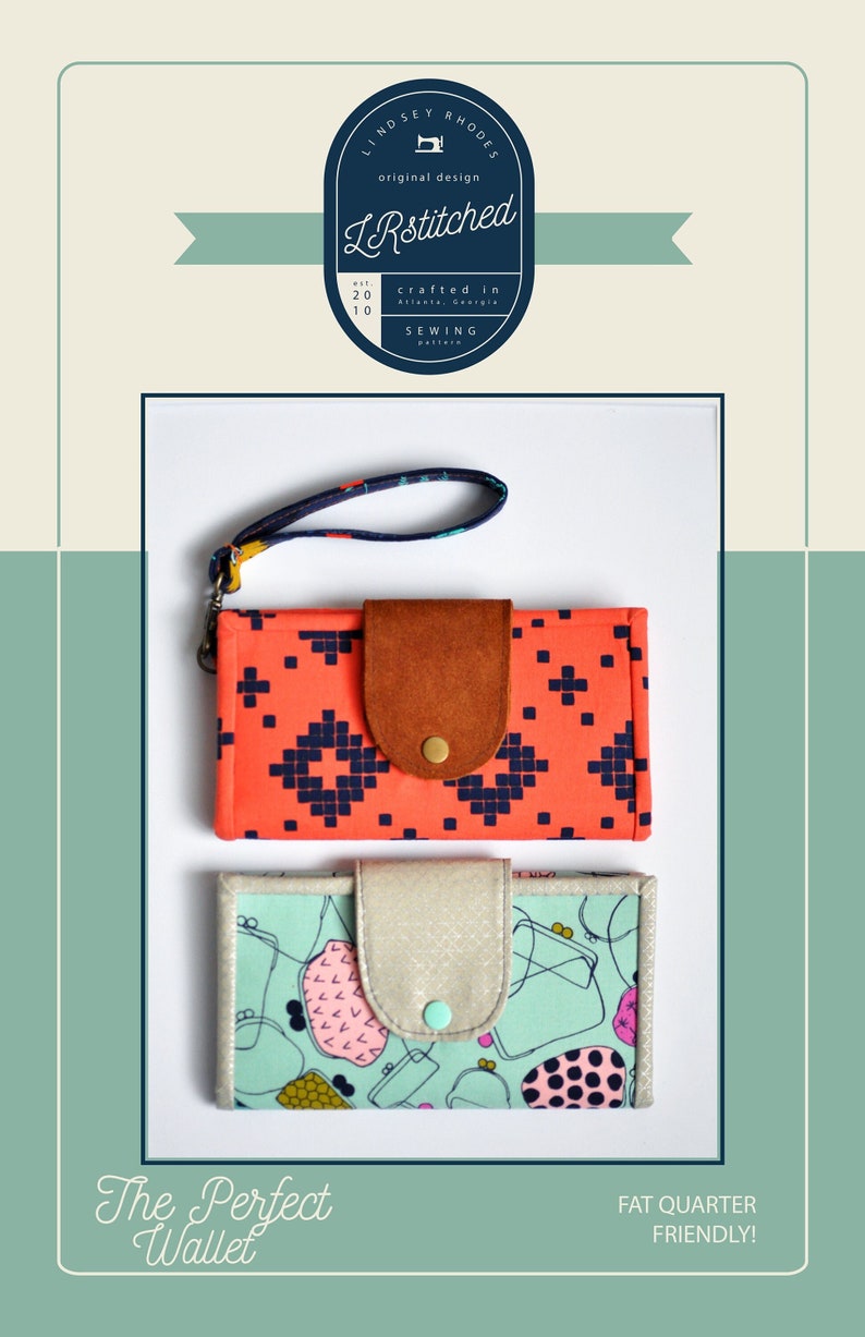 PDF Sewing Pattern / The Perfect Wallet image 1