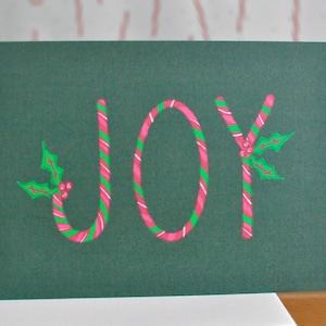 Tarjeta de felicitación JOY 5"x7" con sobre
