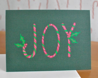 JOY 5”x7” Greeting Card with envelope