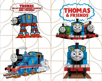 Thomas the Train PNG Bundles, Thomas and Friend Png, Thomas the Train Birthday Png, Cartoon Hero Png, Thomas the Train Instant Download