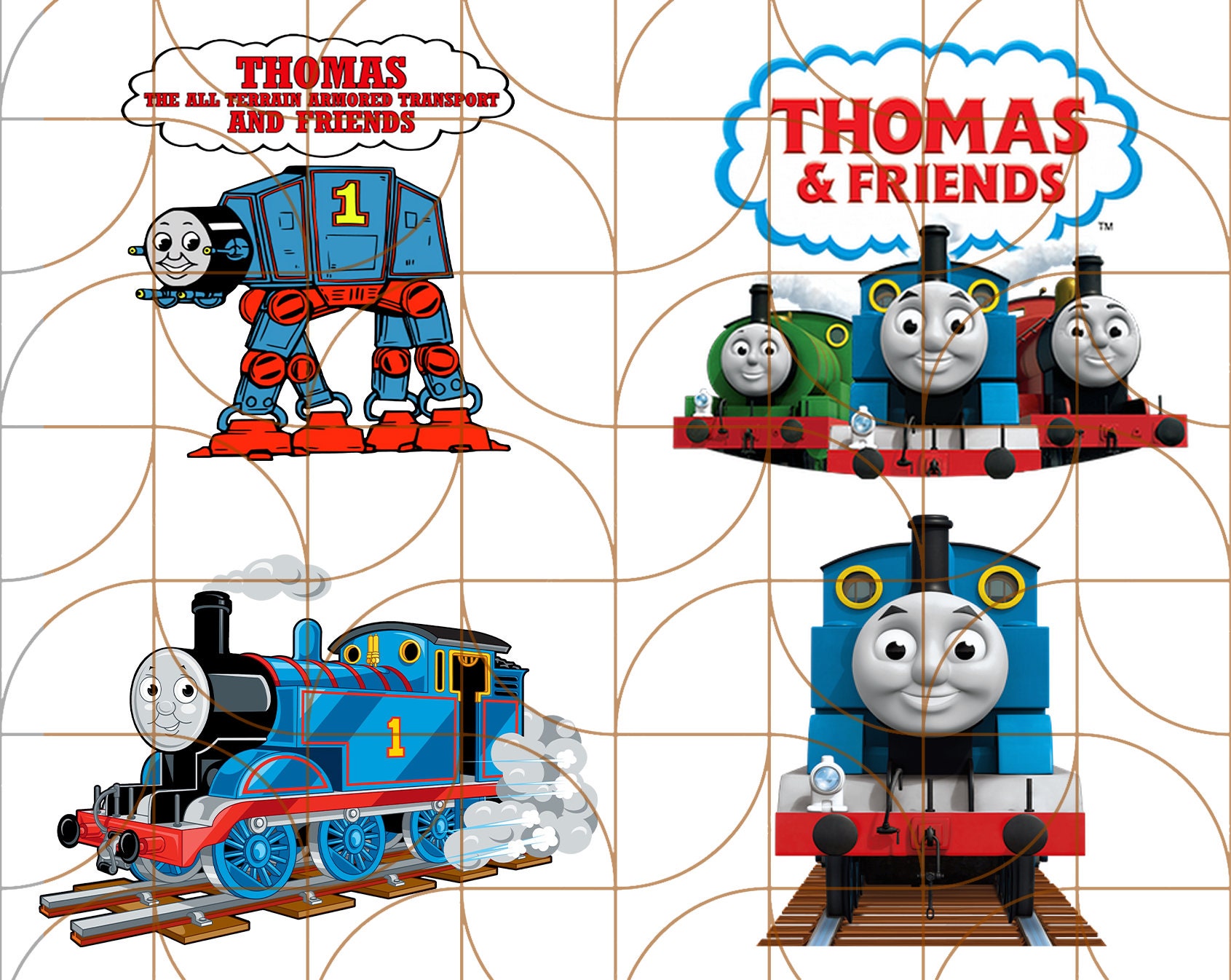 Cartoon Trains - Etsy Cartoon Trains - Etsy