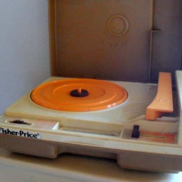 Vintage Fisher Price Record Player