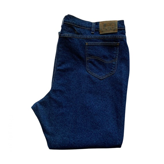 RARE SIZE Vintage 1980s 80s Lee M.R. Denim Jeans … - image 1