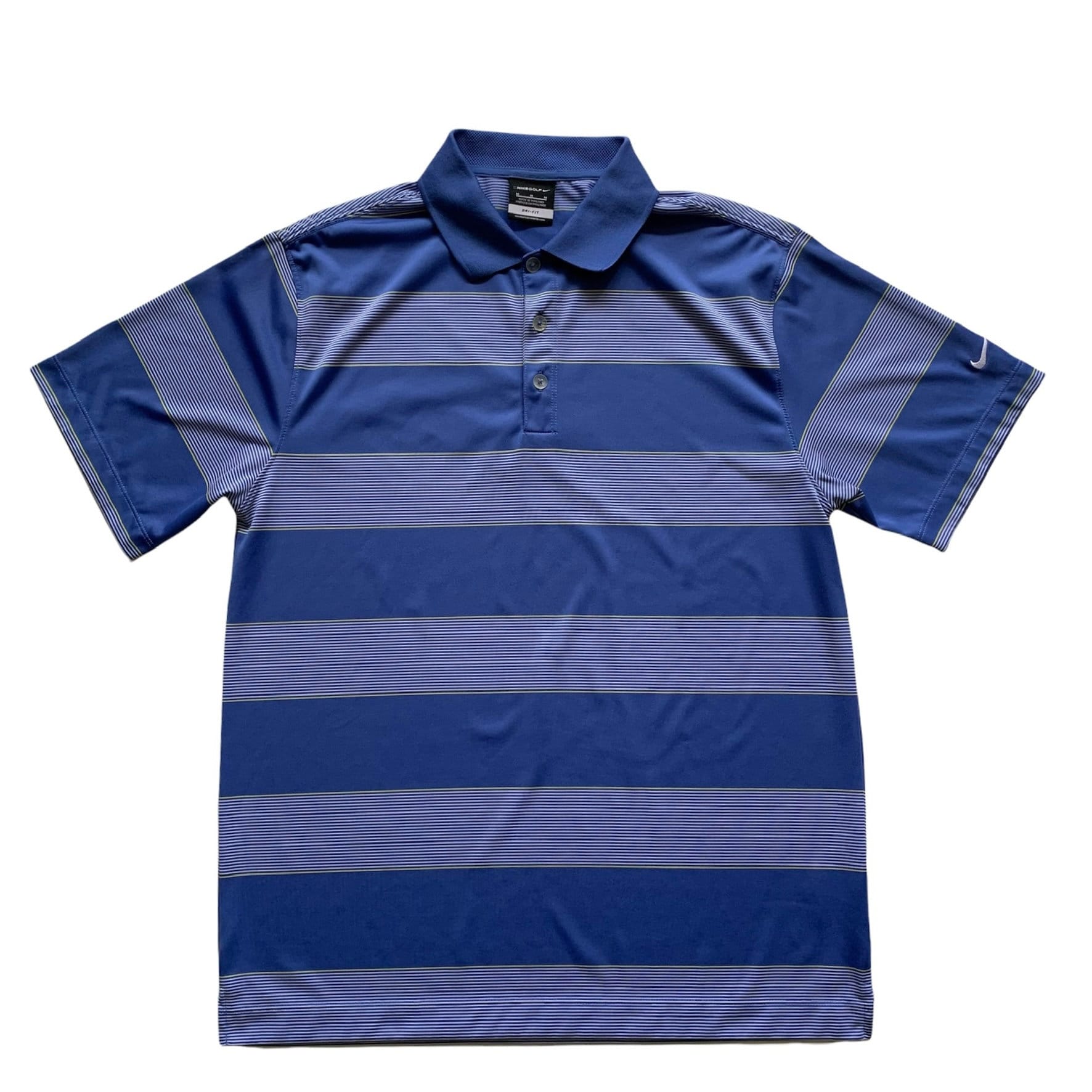 Vintage 2000s Nike Golf Polo Shirt UCLA Colorway Blue Yellow