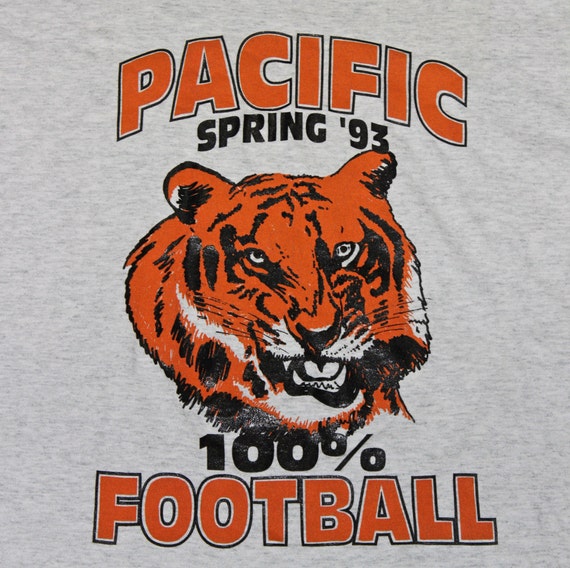 Vintage Pacific 100% Football Spring 1993 Tiger S… - image 2