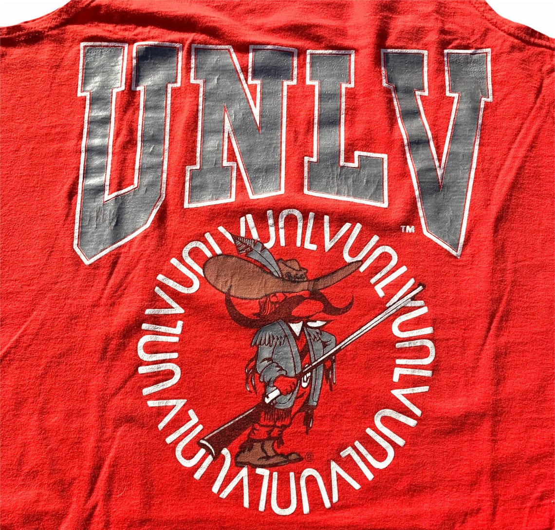 Vintage 1990s 90s UNLV Las Vegas Rebels Hey Reb Russell - Etsy Denmark