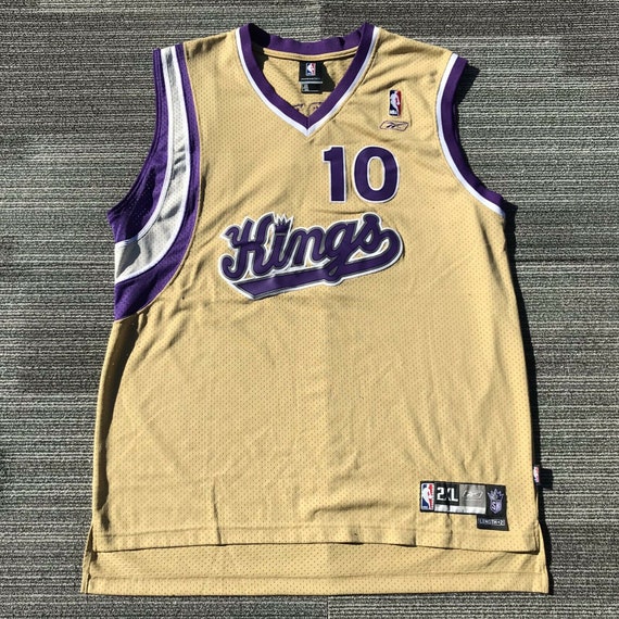 SACRAMENTO KINGS MIKE BIBBY REEBOK SWINGMAN NBA BASKETBALL JERSEY ADULT  LARGE