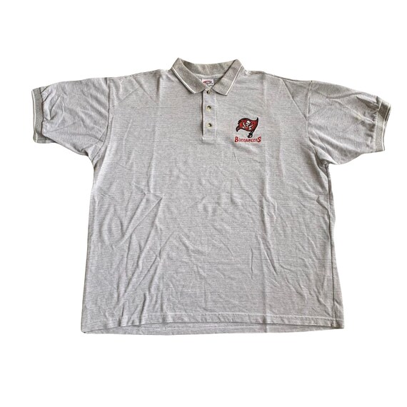 Vintage Tampa Bay Buccaneers Gray Embroidered NFL Polâ¦ - Gem