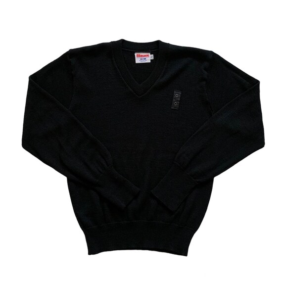 Vintage Blauer Black Uniform Wool Blend 