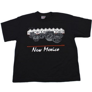 Vintage 1980s 80s Las Cruces New Mexico Shirt Made in USA Mens Retro Clothing Size L Large