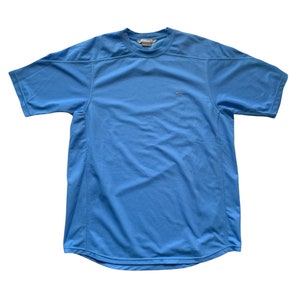 Vintage 2000s 00s Nike UNC Baby Blue Workout Gym Shirt Sportswear Mens Size L Large