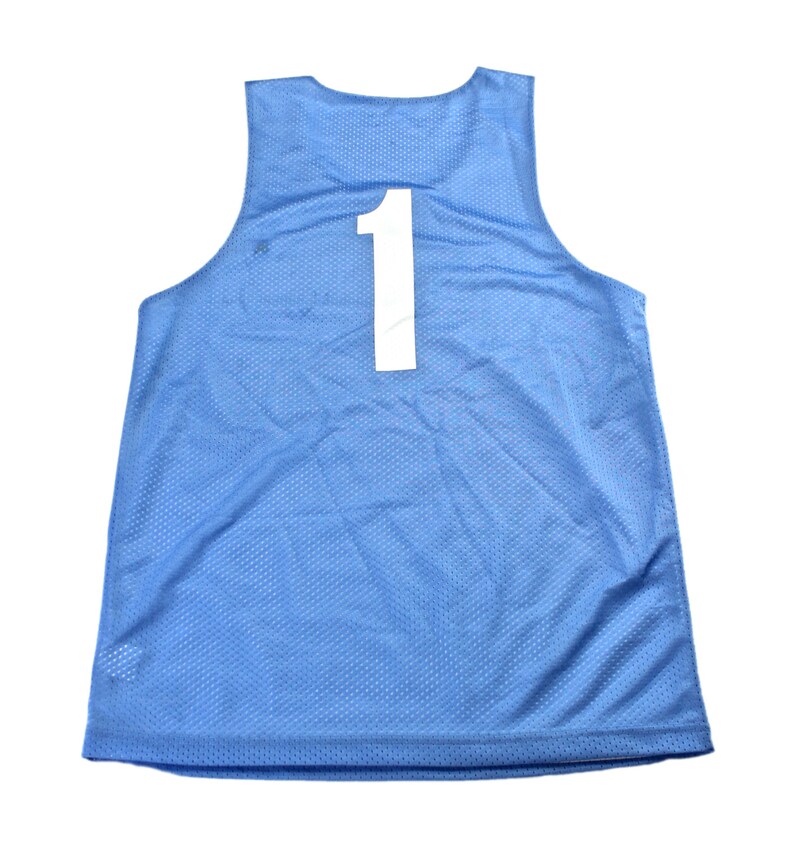 baby blue and white basketball jersey
