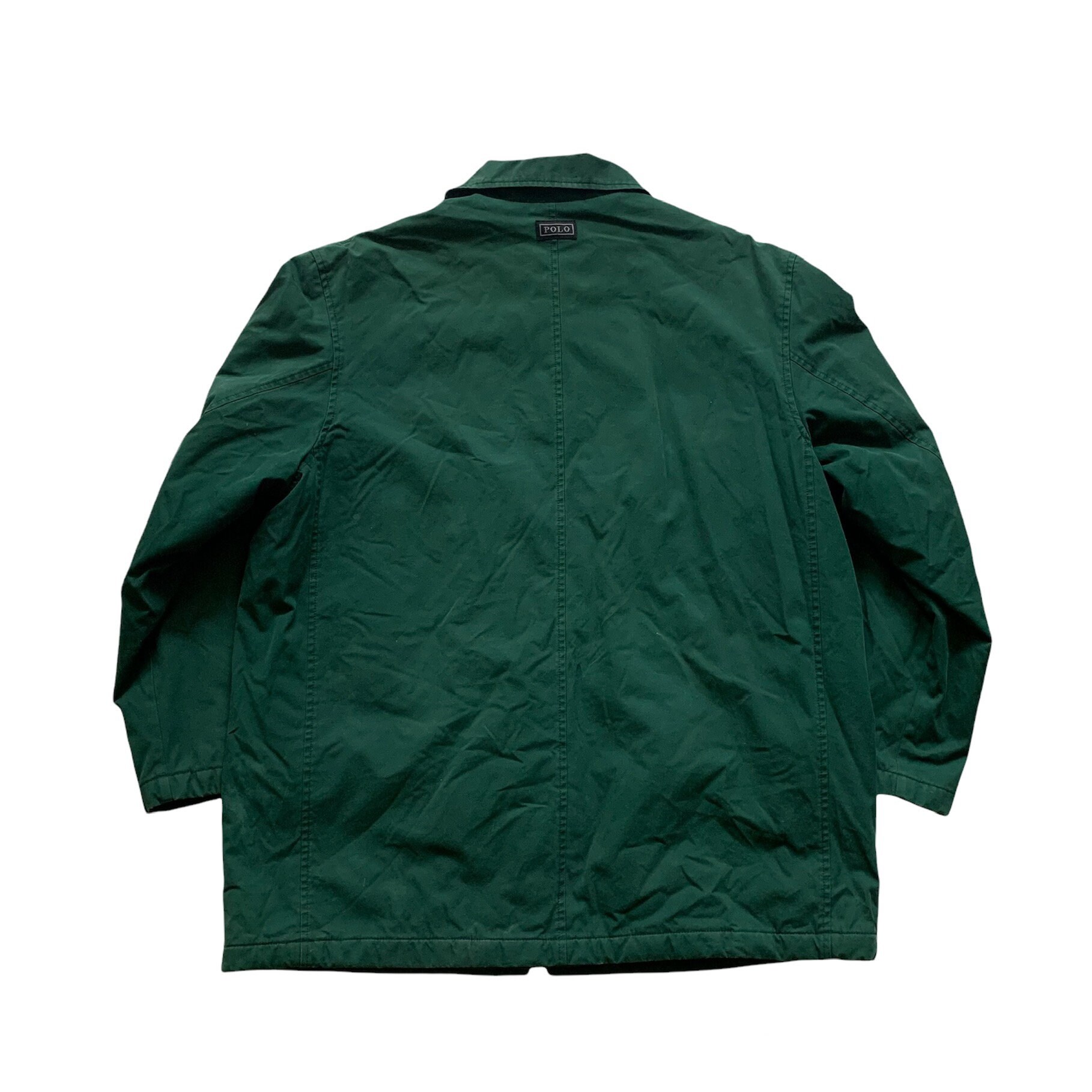 Vtg 90's Polo Ralph Lauren Classic Cotton Canvas Jacket In