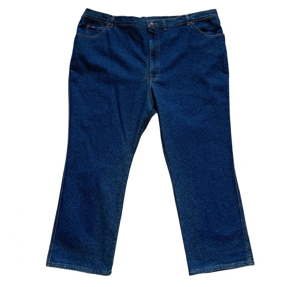 RARE SIZE Vintage 1980s 80s Lee M.R. Denim Jeans … - image 3