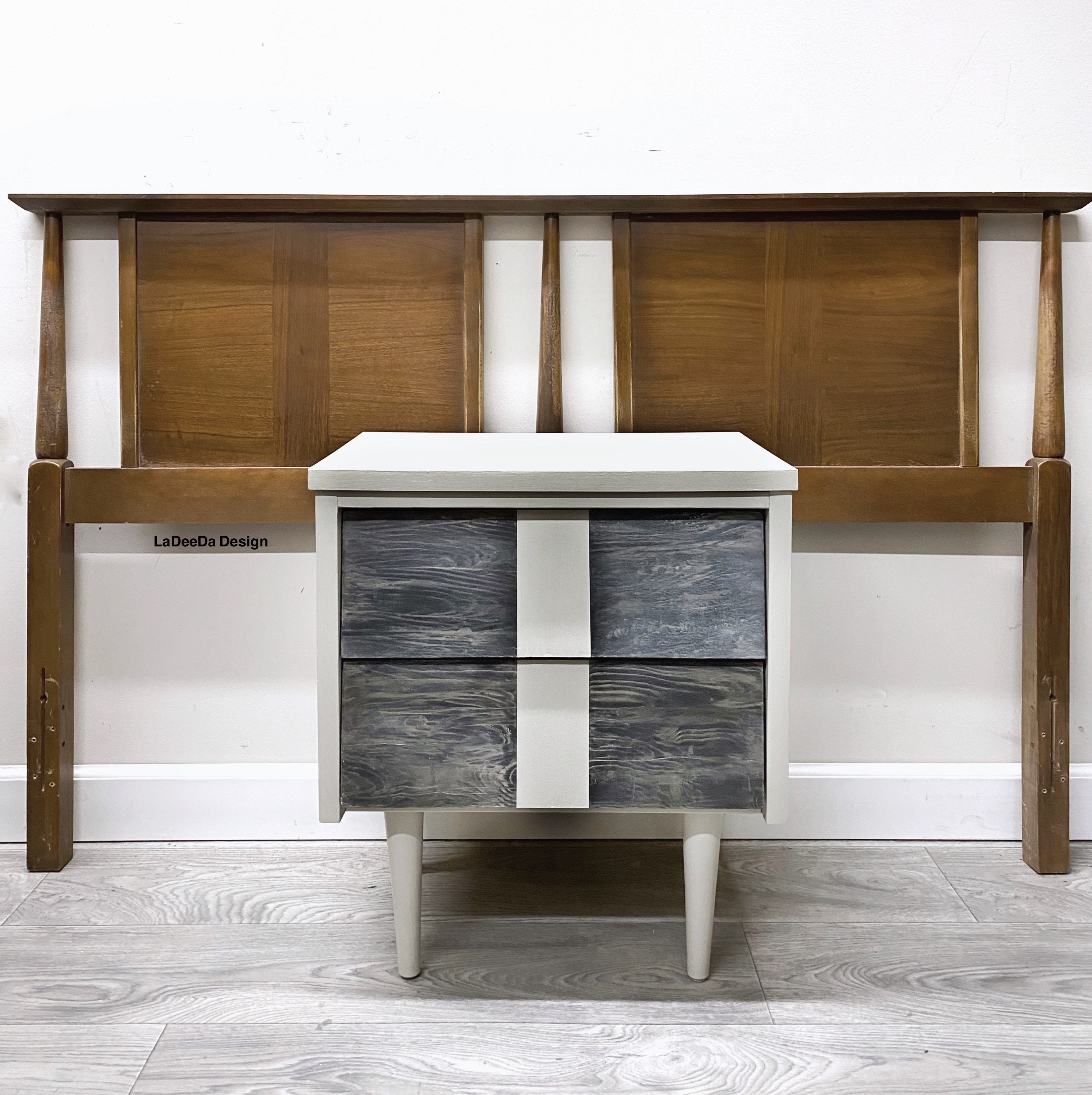 3 dresser set MCM Dresser painted refinished dressers 9 Etsy